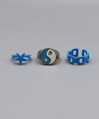 Set Of Enamel Ring
