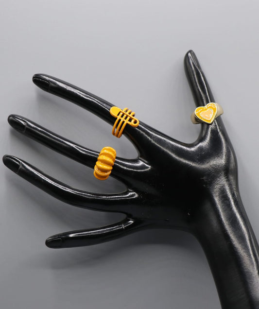 Set Of Enamel Ring