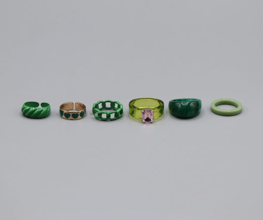 Set Of Enamel Ring