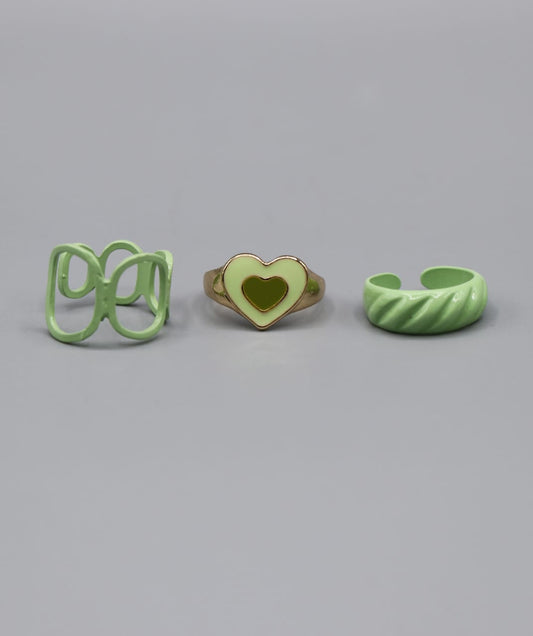 Set Of Enamel Ring
