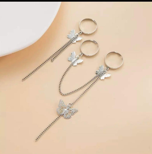 butterfly rings