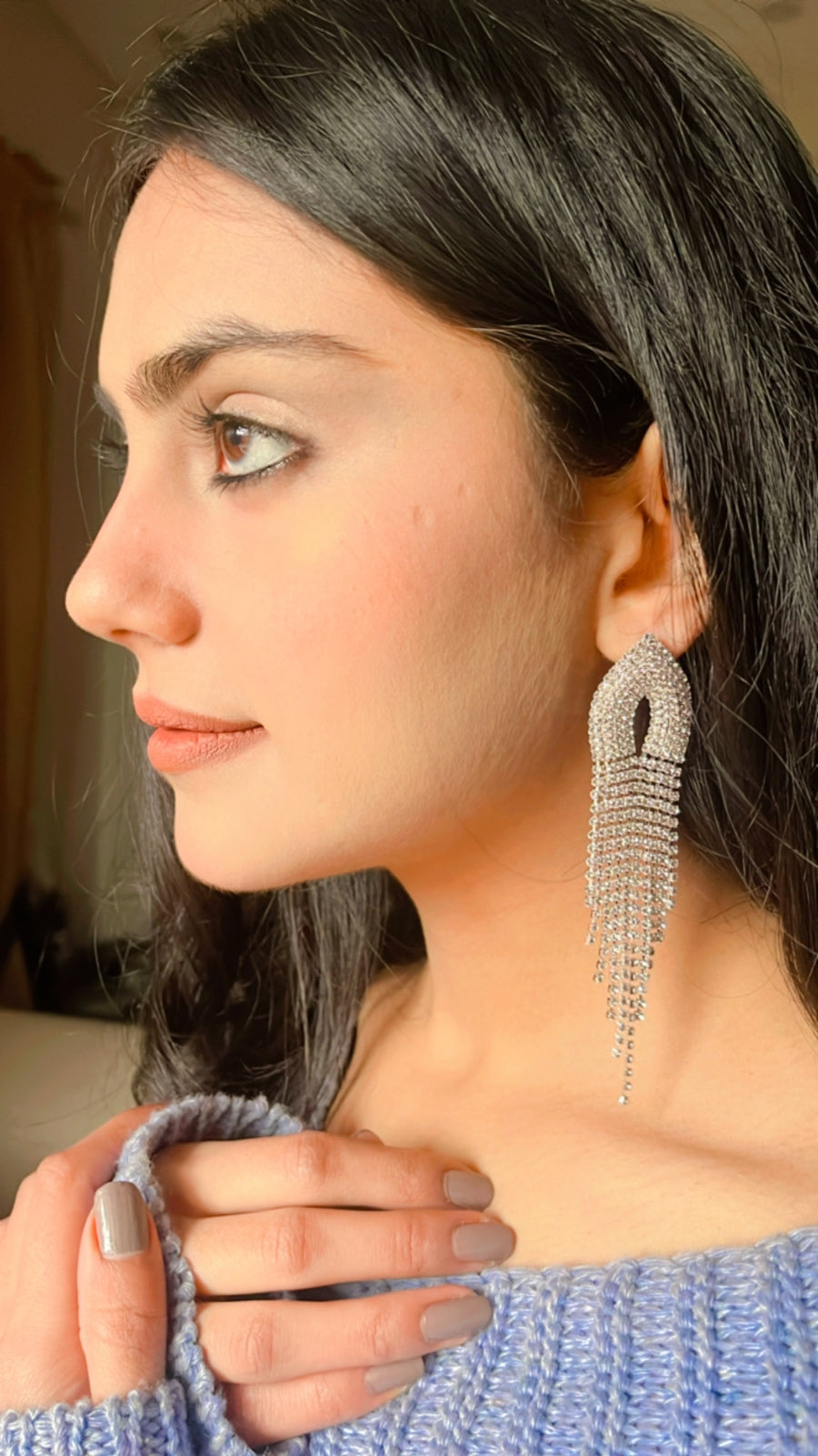 Rhinestone Earrings