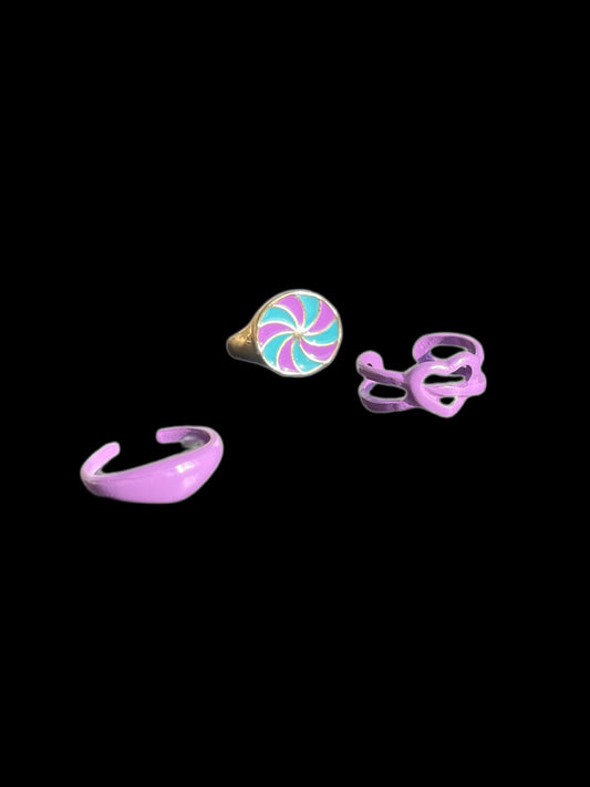 Enamel Ring Set