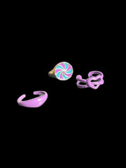 Enamel Ring Set
