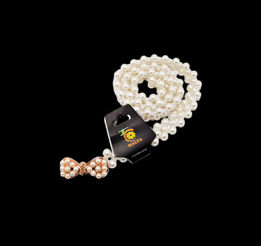 Malta Elegent Bow Design Pearl Belt