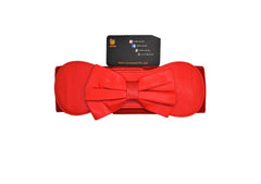 Women Girls Elastic Bow Design Waist Belt Dress Decorations