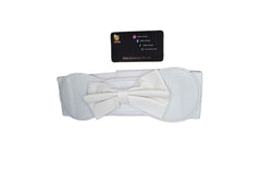 Women Girls Elastic Bow Design Waist Belt Dress Decorations