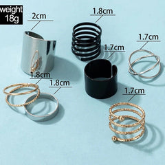 Metallic rings